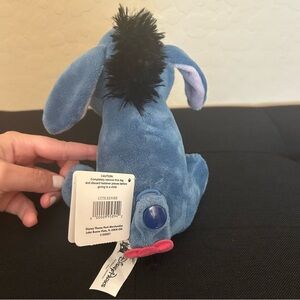 Disney Parks cute baby Eeyore NWT soft plushie stuffed animal detachable tail